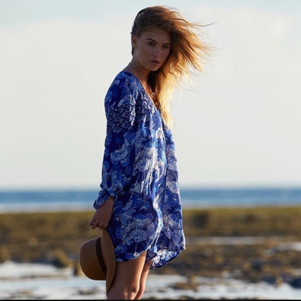 Roxy Perpetual Water Metric Match Romper - Picture 6 of 8